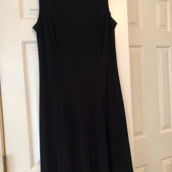 Black Lace Sequin 1920’s Downton Abbey Slip Dress with Lace Overlay. 8 Medium - Picture 12 of 12